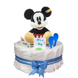 Windeltorte Steiff Disney Mickey Mouse limited Windeltorten für Jungs Jasmico by Windeltortenfee