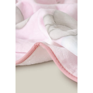 Interbaby Kuscheldecke Elefant rosa Decke Interbaby   