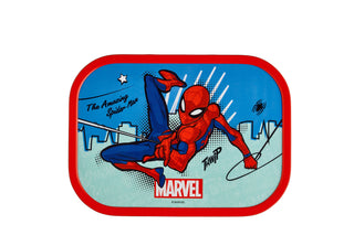 Pausenset Campus Trinkflasche oder Brotdose - Spiderman  Mepal   