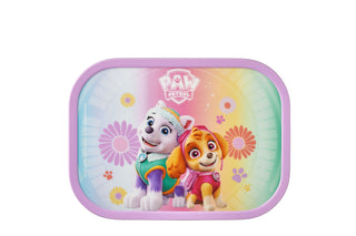 Pausenset Campus Trinkflasche oder Brotdose - Paw Patrol Girls  Mepal   