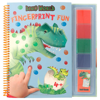 Dino World Fingerprint Fun Freundebuch Depesche   