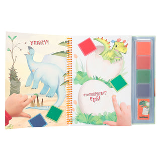 Dino World Fingerprint Fun Freundebuch Depesche   