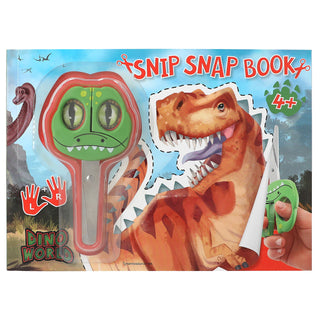 Dino World Snip Snap Book  Depesche   