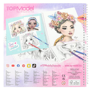 TOPModel Special Colouring Book Schreibwaren Depesche   