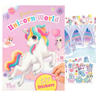 Ylvi Create your Unicorn World Ausmalbuch Depesche   