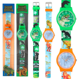 Dino World Silikon-Armbanduhr Armbanduhr Depesche   