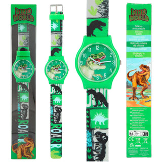 Dino World Silikon-Armbanduhr Armbanduhr Depesche   