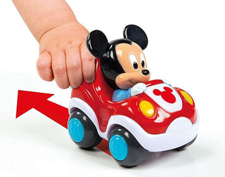 CLEMENTONI Disney Baby Autos mit Rückzugmotor Autowerkstatt Small Foot Mickey  