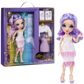 RAINBOW HIGH FANTASTIC FASHION DOLL VIOLET PURPLE Rainbow High Puppen MGA   