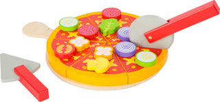 Schneide Pizza-Set Holzspielzeug Small Foot   