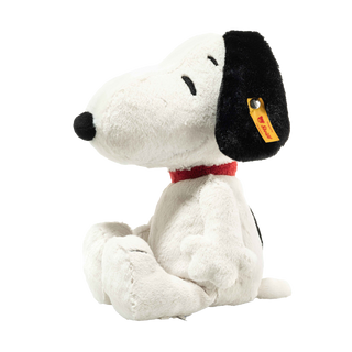 Windeltorte Steiff Soft Cuddly Friends Snoopy in beige Neutrale Windeltorten Jasmico by Windeltortenfee