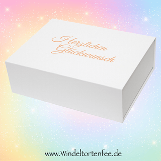 Geschenkbox Erinnerungsbox Magnetbox  Jasmico by Windeltortenfee   