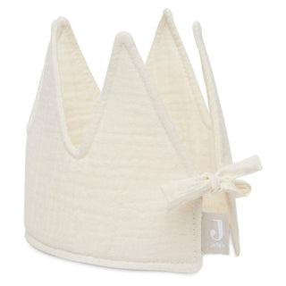 Jollein Geburtstagskrone Stoff Beige Schmusetuch Jollein   