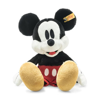 Windeltorte 3 Etagen Steiff Mickey Maus in blau Windeltorten für Jungs Jasmico by Windeltortenfee